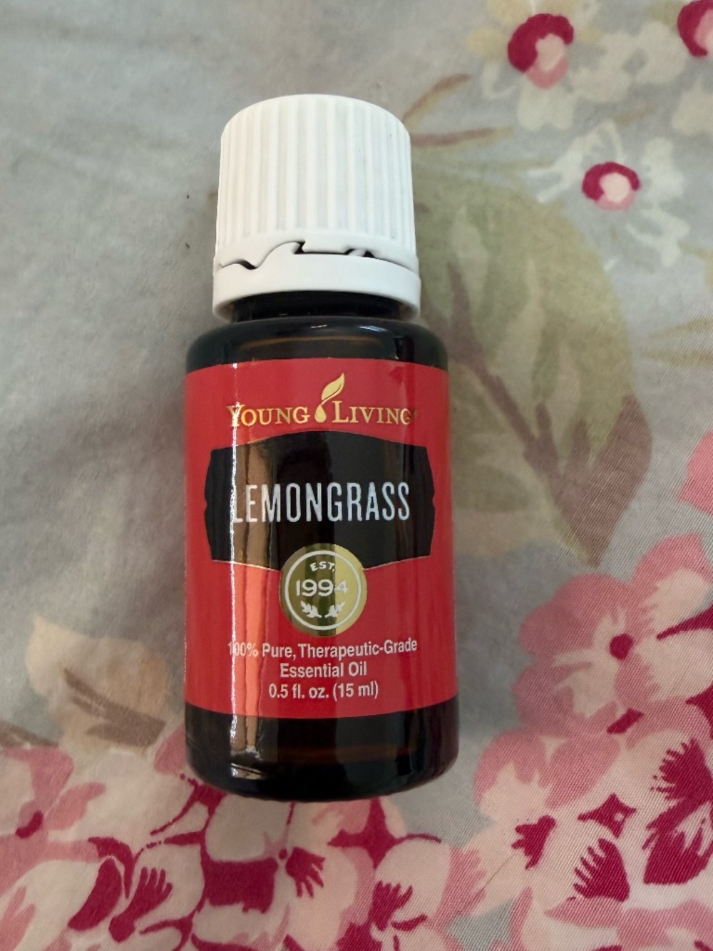 Young Living Essential Oils 15 ml Lemongrass - Brand New & Sealed